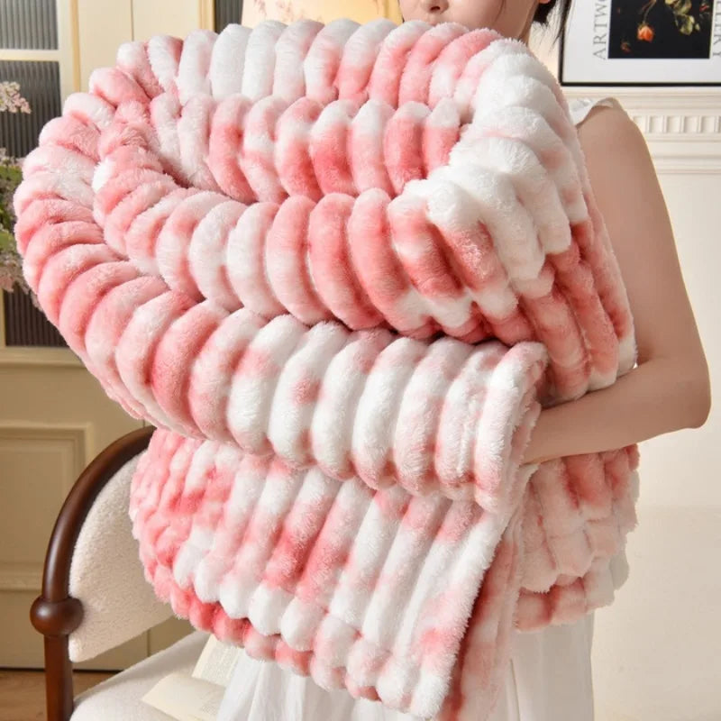 שמיכת דגם פינק